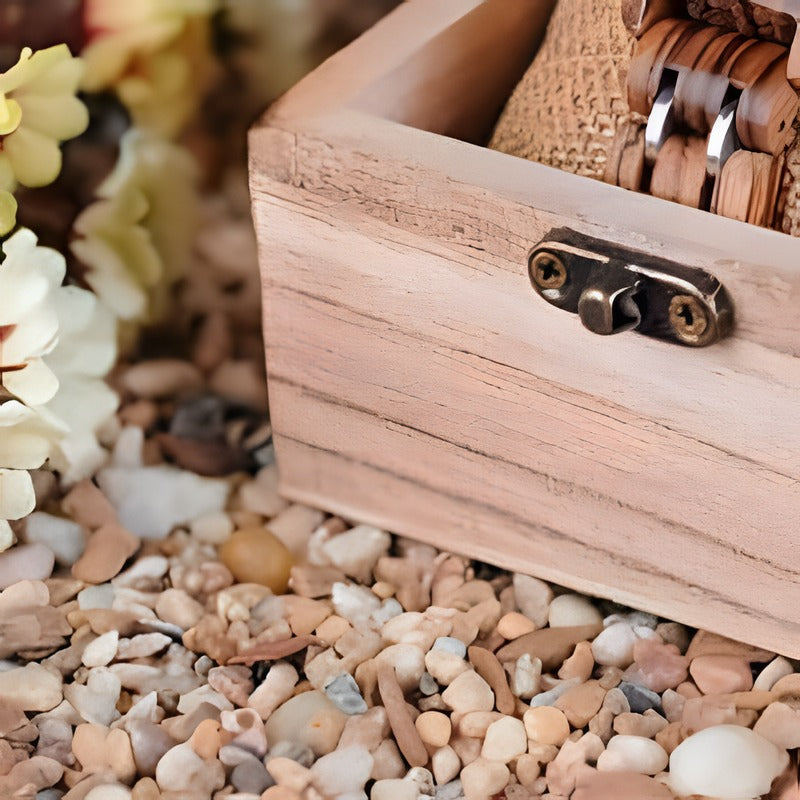 Forest Watches gift box with wooden hook clasp