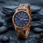 Harbour wooden watch, low angle