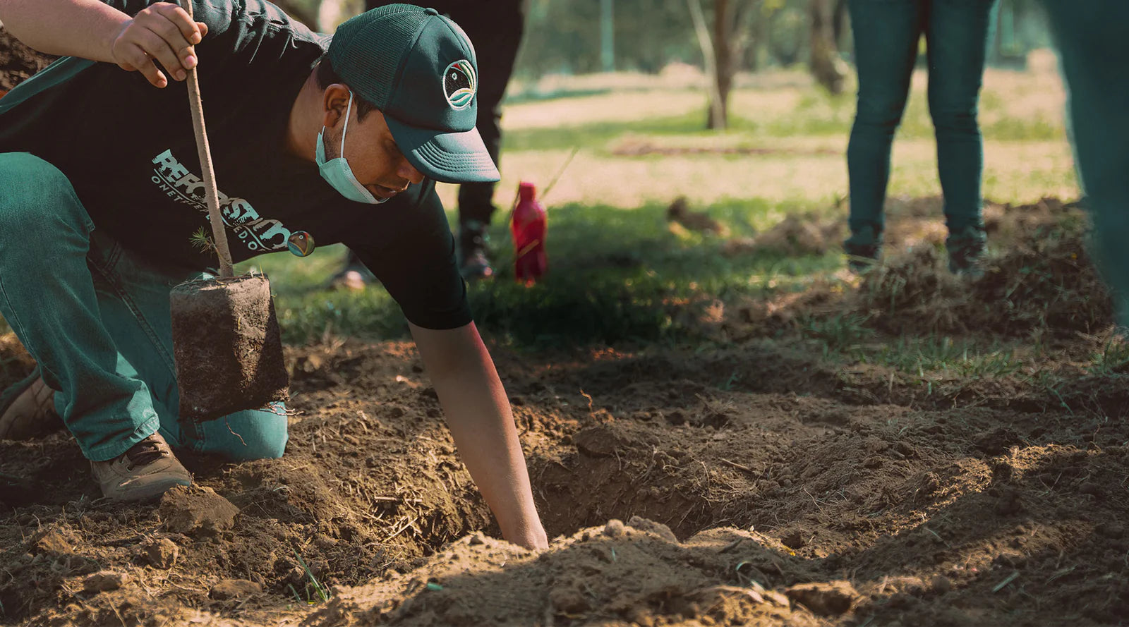 Tree planting with One Tree Planted, ten trees per watch