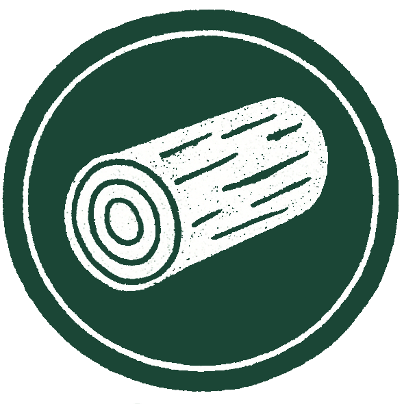 Reclaimed timber icon