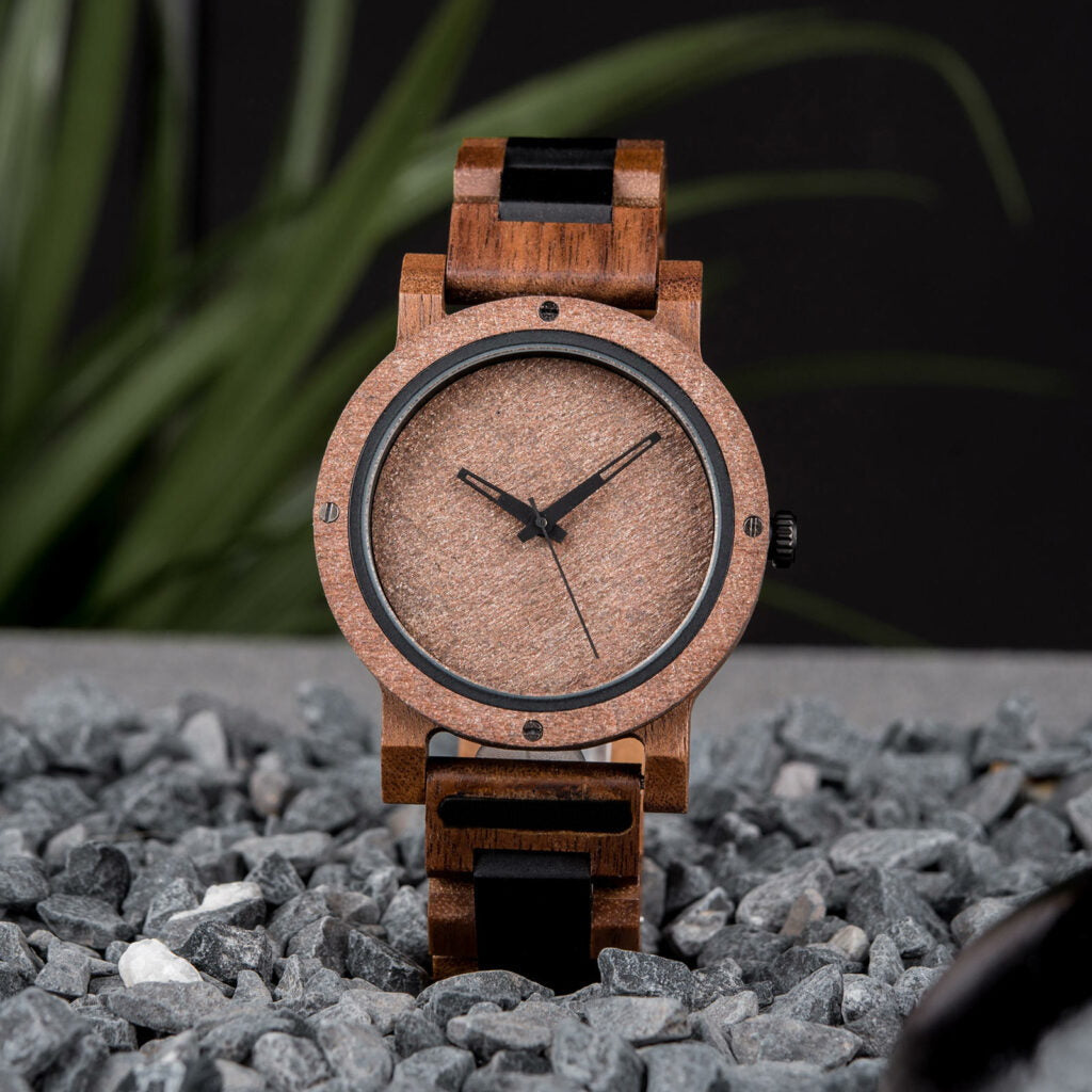 Nordic Ebony Watch | Anniversary Gift for Him | Forest